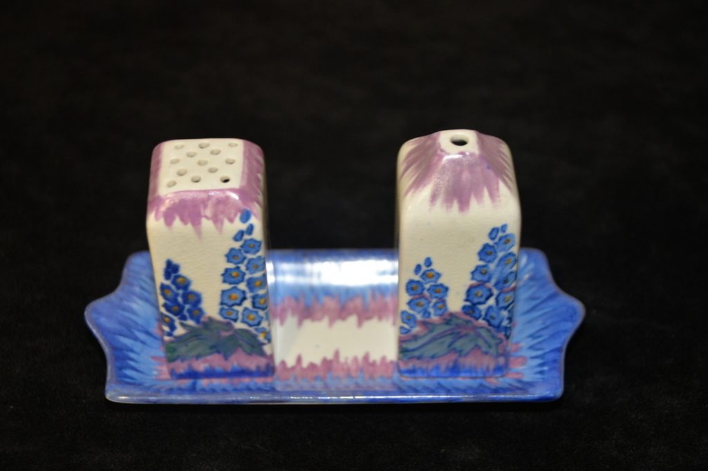 Cruet mustard pot and lid